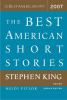 Book cover for "The best American short stories 2007".