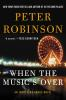 Book cover for "When the music's over".