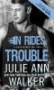 Book cover for "In rides trouble".