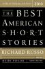 Book cover for "The best American short stories 2010".