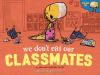 Book cover for "We don't eat our classmates".