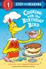 Book cover for "Cooking with the Birthday Bird".