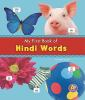 Book cover for "My first book of Hindi words".