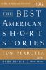 Book cover for "The best American short stories 2012".