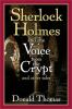 Book cover for "Sherlock Holmes and the voice from the crypt".