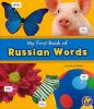 Book cover for "My first book of Russian words".