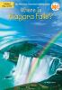 Book cover for "Where is Niagara Falls?".