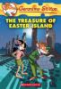 Book cover for "The treasure of Easter Island".